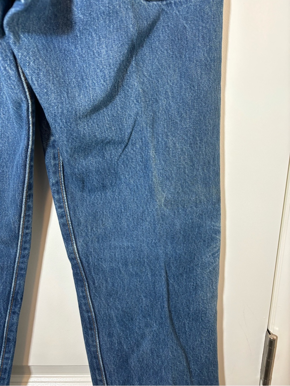 Levi's 501 Men's Blue Relaxed Straight Jeans - Picture 8 of 11